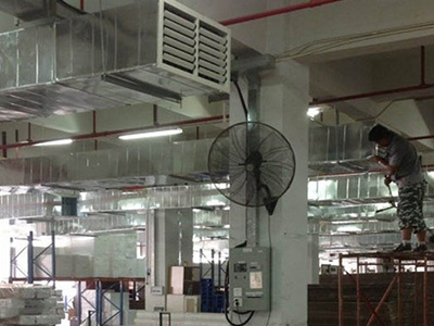 水簾風機安裝注意事項有哪些？水簾風機安裝效果展示